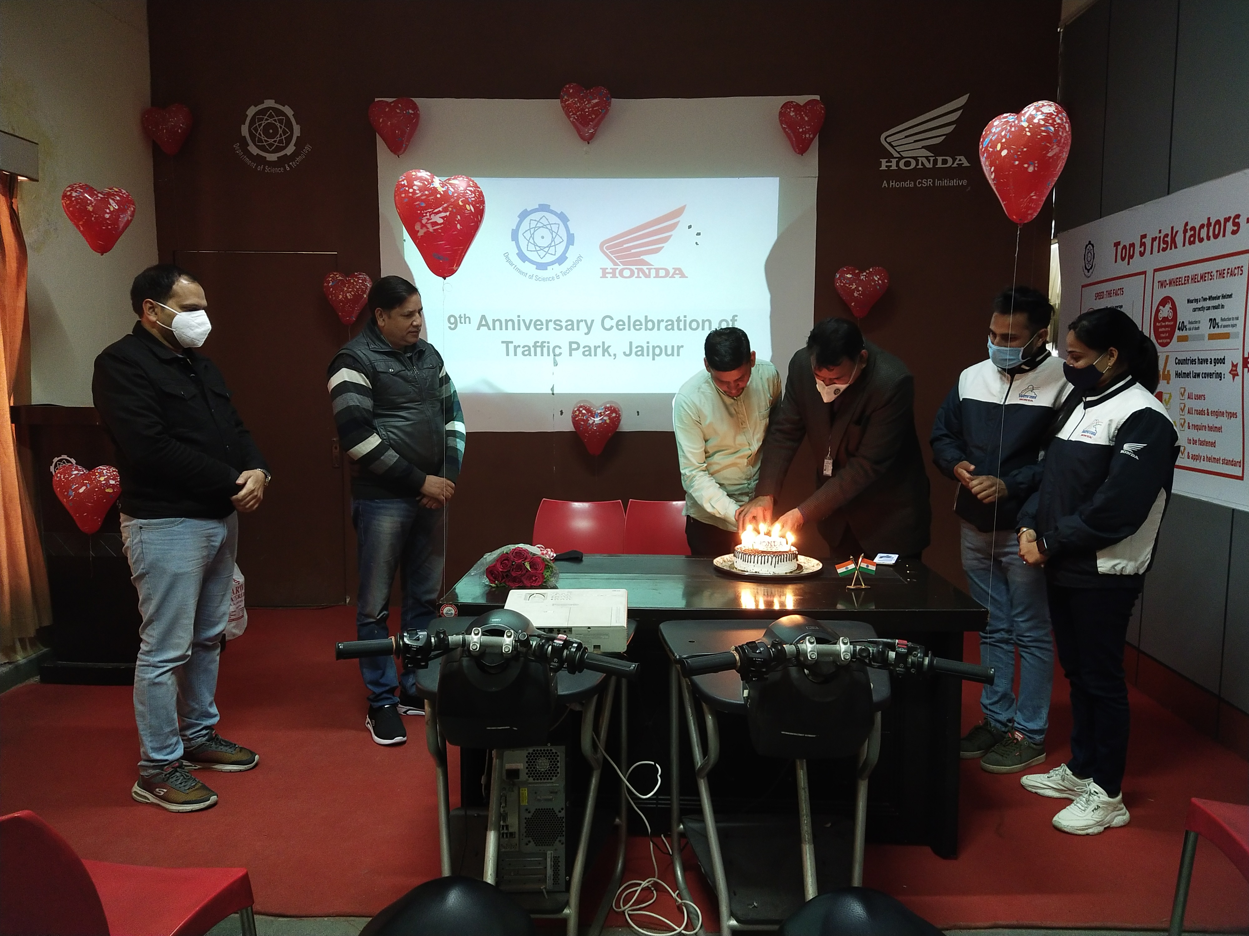 honda-2wheelers-india-and-department-of-science-technology-celebrate-9-glorious-years-of-traffic-training-park-in-jaipur