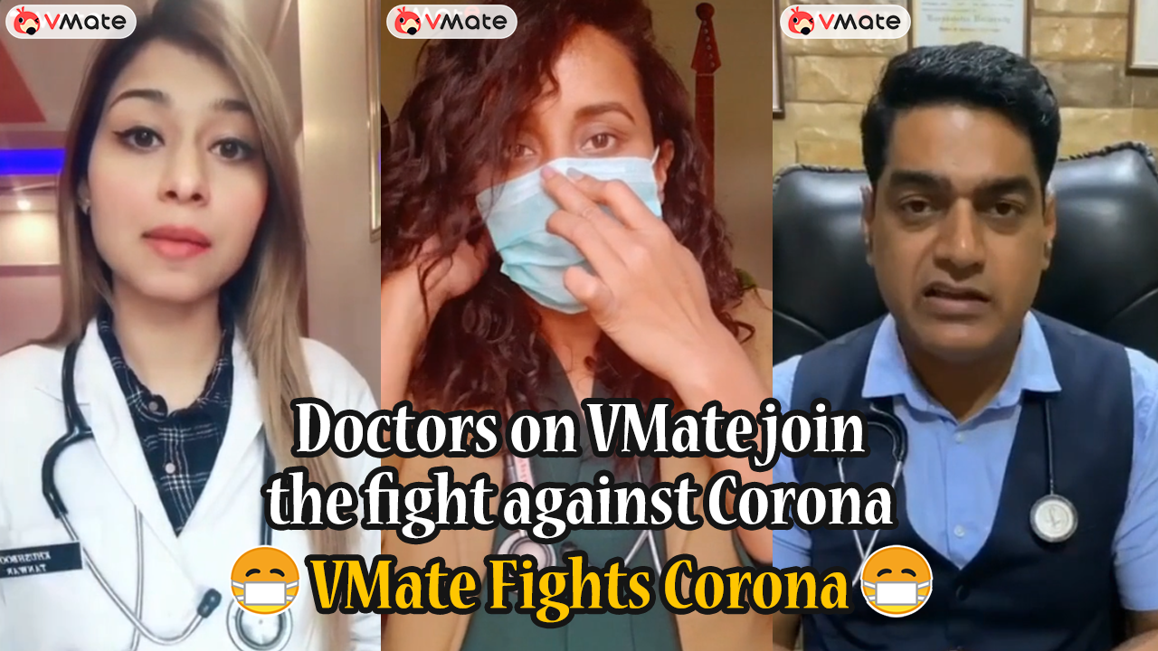 To fight coronavirus, doctors on VMate tell what we should do decoding=