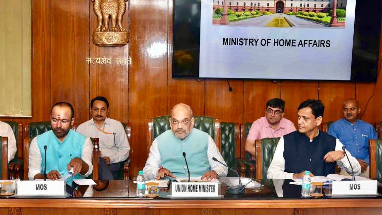 Shri Amit Shah assumes charge as Union Home Minister
