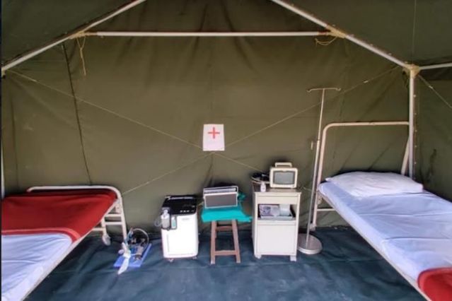 delivers-50-tents-to-arunachal-pradesh