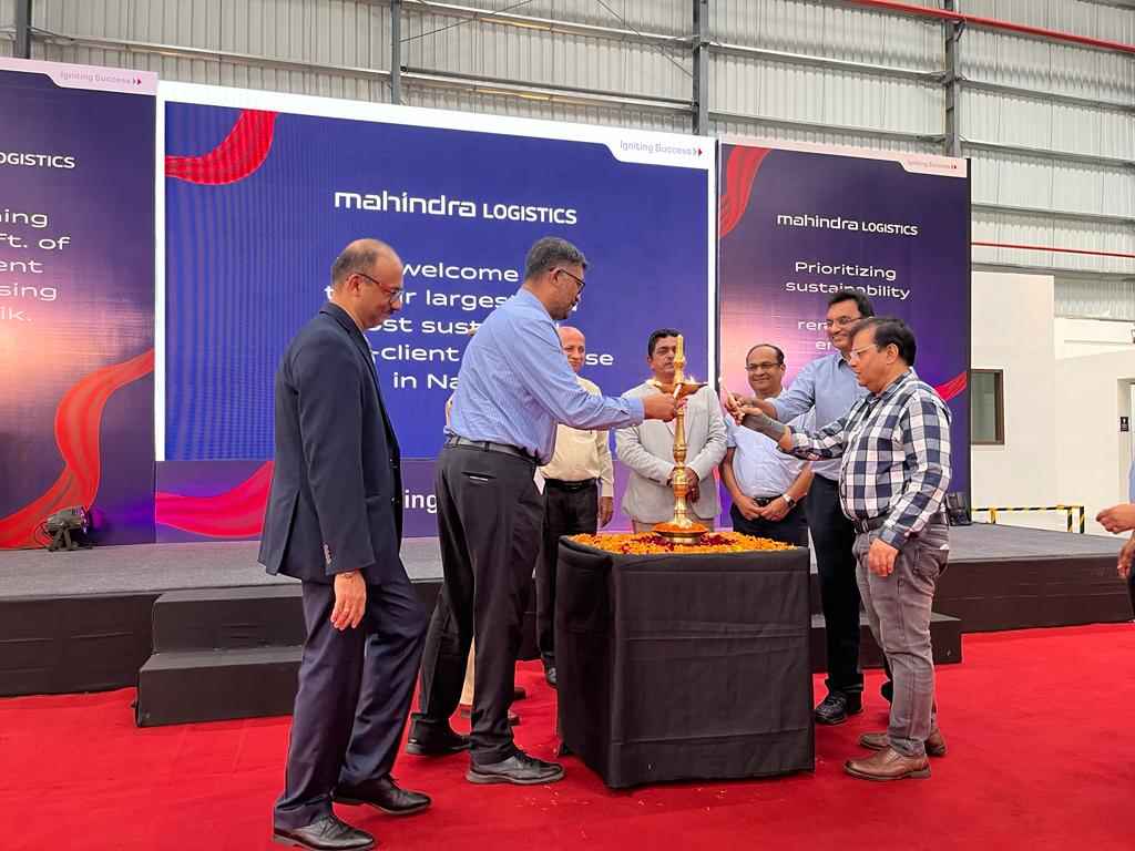 mahindra-logistics-inaugurates-1-lakh-sq-ft-multi-client-warehouse-in-nashik