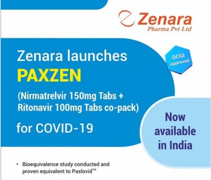 zenara-pharma-launches-the-first-generic-of-paxlovid-for-covid-19-in-india