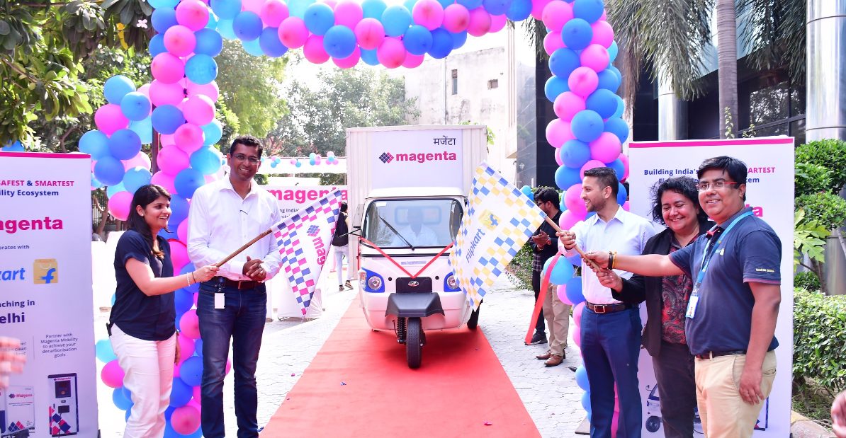 Magenta Mobility enters Delhi markets, partners with Flipkart to bring EVs to its fleet decoding=
