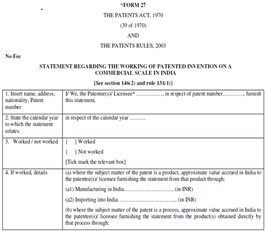 for-filing-form-27-patentees-would-get-6-months-instead-of-current-3-months