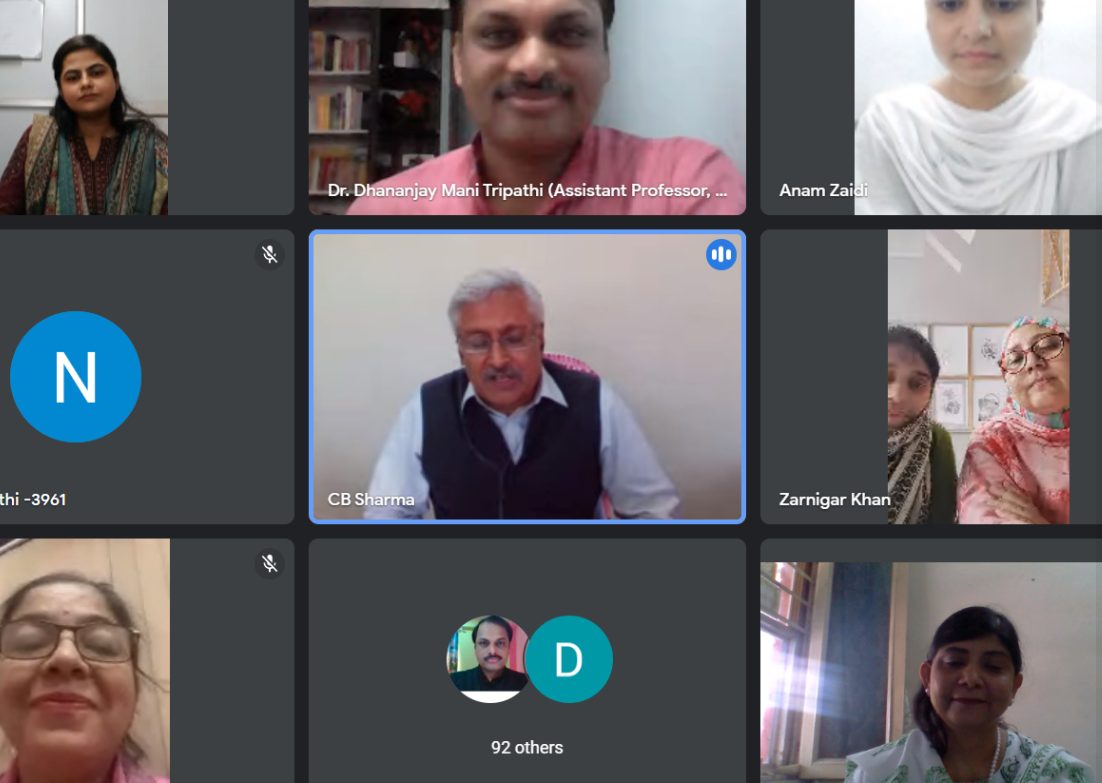 JMI organises Webinar on “Future of Classrooms Post Covid – 19 Pandemic” decoding=