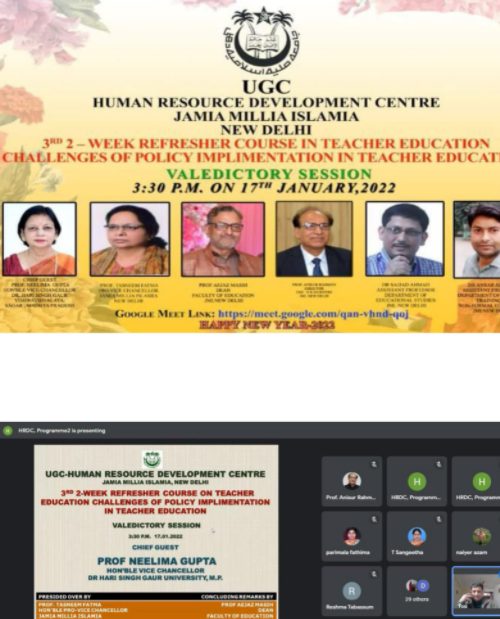 jmi-organises-two-week-refresher-course-in-teacher-education