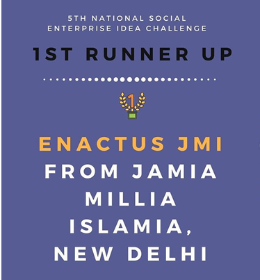 enactus-jmi-bags-first-runner-up-position-in-the-fifth-national-social-enterprise-idea-challenge