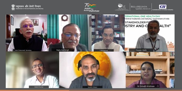 department-of-animal-husbandry-and-dairying-government-of-india-organized-a-stakeholder-forum-today-on-the-theme-industry-and-one-health
