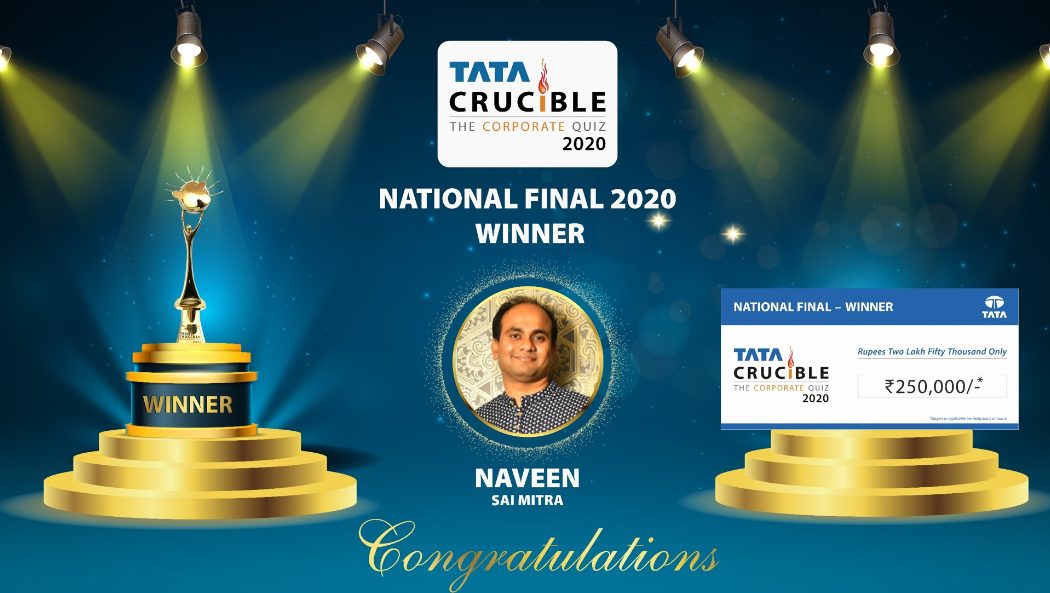 naveen-kumar-from-sai-mitra-constructions-wins-the-national-finals-of-tata-crucible-corporate-quiz
