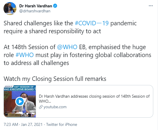 dr-harsh-vardhan-chaired-the-148th-session-of-who-executive-board