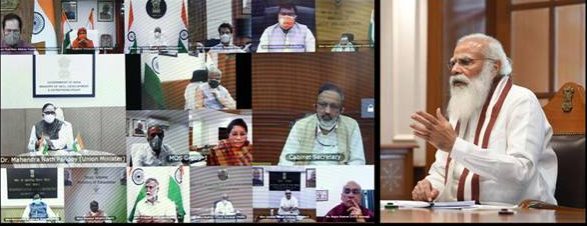 council-of-ministers-meets-to-discuss-the-situation-arising-out-of-the-second-wave-of-covid