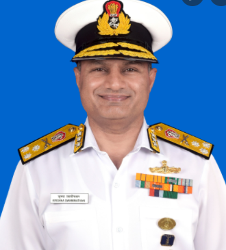 Vice Admiral Krishna Swaminathan assumed charge as Chief of Staff, Western Naval Command decoding=