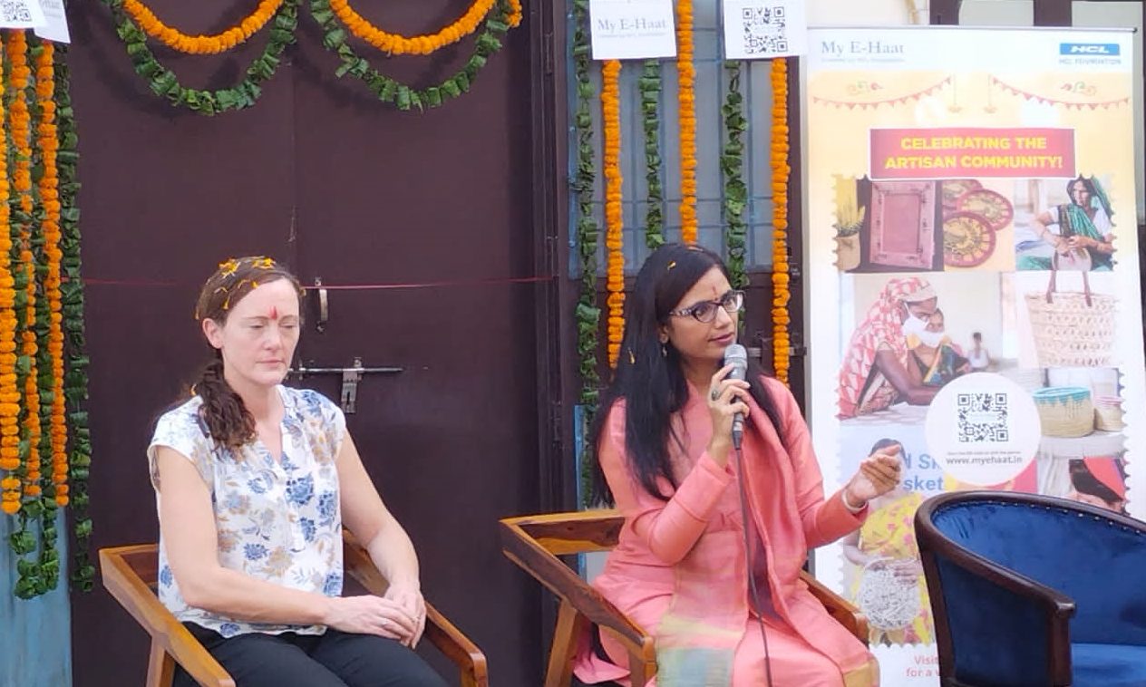 hcl-foundation-launched-my-e-haat-display-center-in-noida