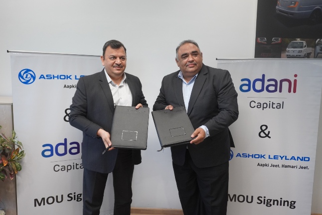 ashok-leyland-partners-with-adani-capital-pvt-ltd