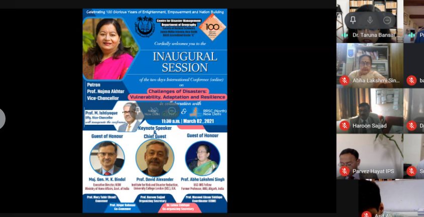 jmi-organises-online-international-conference-on-challenges-of-disasters-vulnerability-adaptation-and-resilience