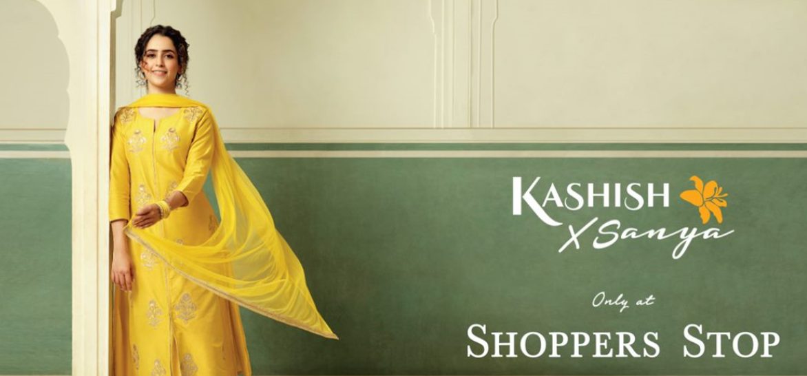 shoppers-stops-private-brand-kashish-takes-the-celebrations-to-the-next-level-with-sanya-malhotra