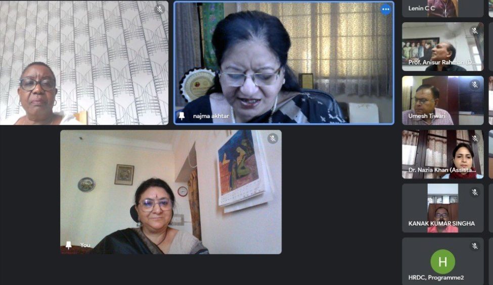 jmi-organises-two-week-interdisciplinary-course-on-human-rights-and-social-inclusionefbfbc