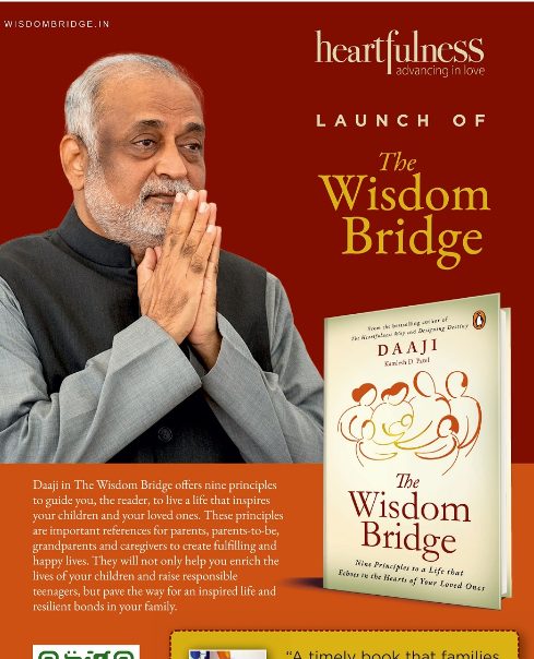 new-book-the-wisdom-bridge-by-daaji-brings-focus-on-family-resilience-raising-happy-children-and-responsible-teenagers