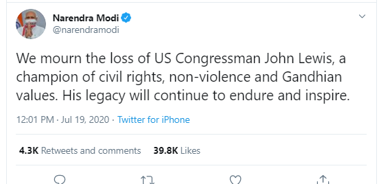 pm-condoles-the-passing-away-of-us-congressman-john-lewis