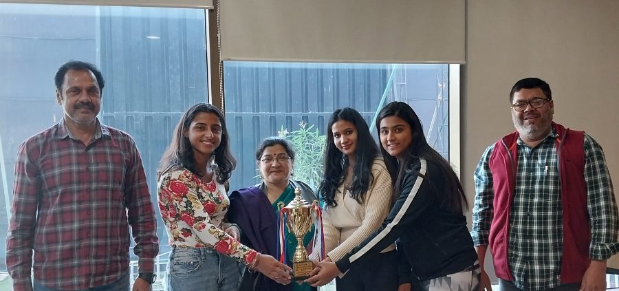 jmi-women-team-bags-silver-medal-in-north-zone-inter-university-tennis-championship