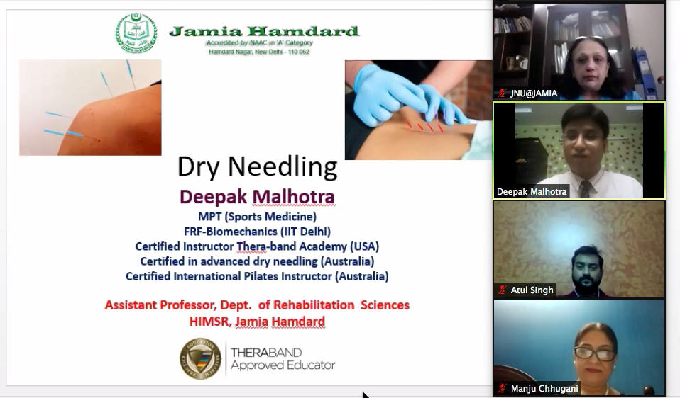 jamia-hamdard-organizes-a-national-level-webinar-on-modern-scientific-concepts-in-physiotherapy