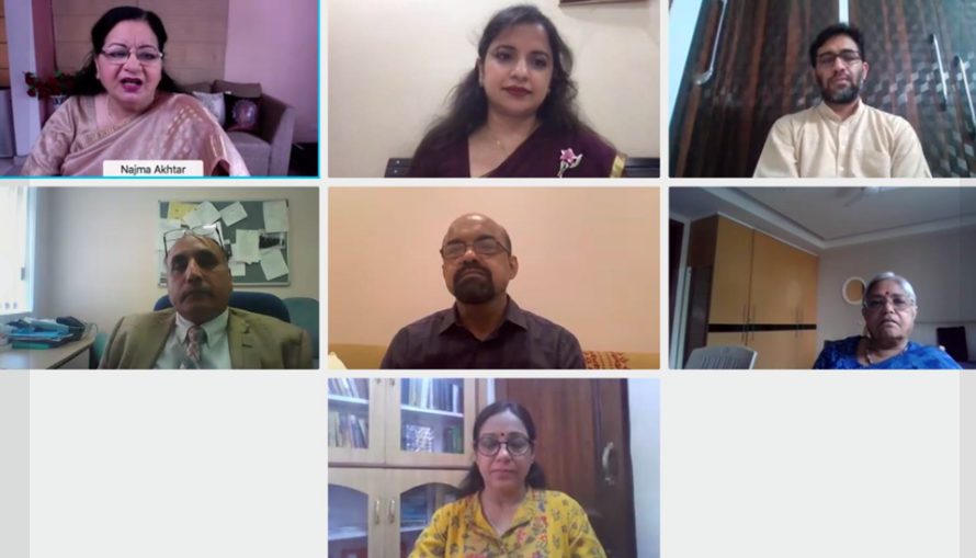 jmi-organizes-e-guest-lecture-on-living-with-the-times-managing-mental-health-during-covid-19