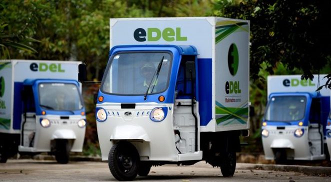 Mahindra Logistics launches ‘EDel’ – Electric Last-Mile Delivery Service decoding=