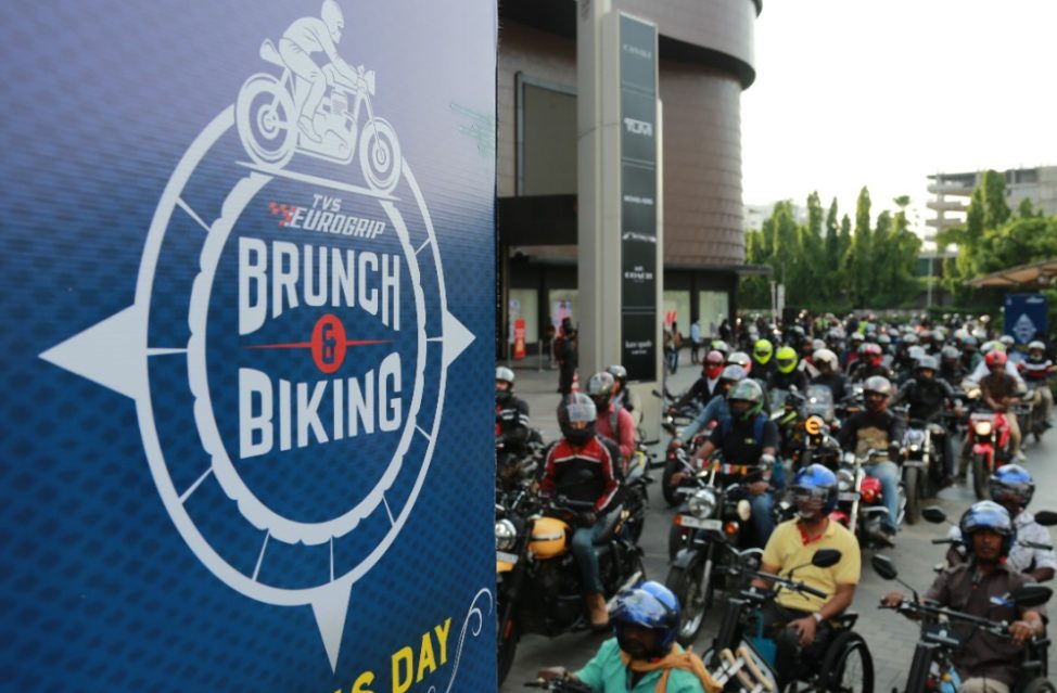 the-third-edition-of-tvs-eurogrips-brunch-biking-in-chennai-witnesses-a-resounding-response
