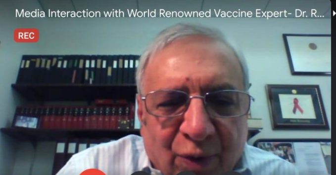Dr Rafi Ahmed delivers JMI Centenary Lecture on COVID-19 vaccine development decoding=