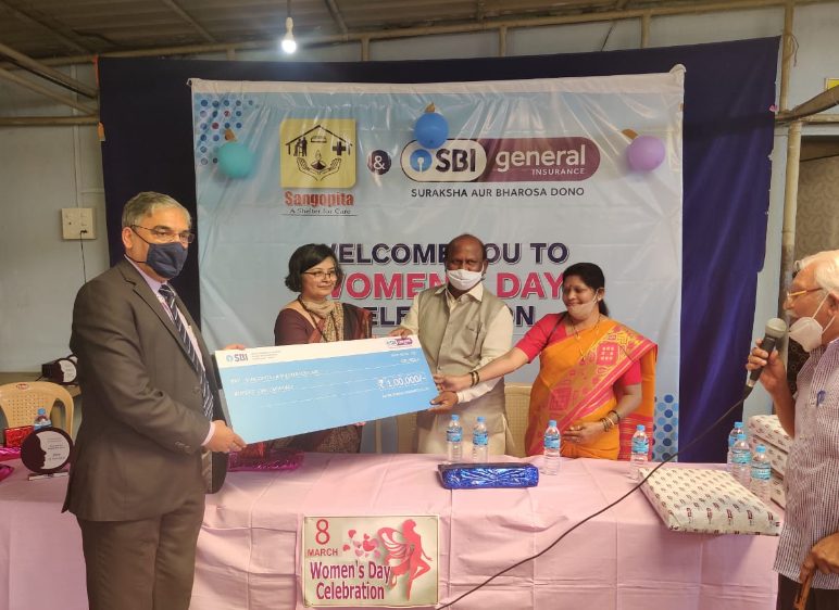 sbi-general-insurance-celebrates-womens-day-at-sangopita-a-shelter-for-care