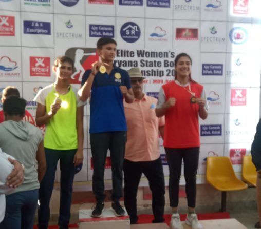 jmi-student-harshita-shukla-bags-silver-medal-in-haryana-state-boxing-championships-2021-22
