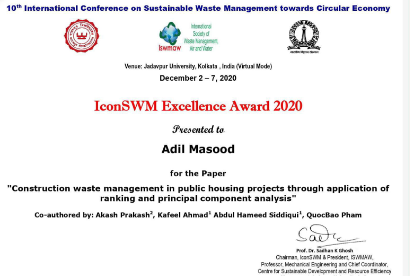 jmi-research-scholar-gets-icon-swm-excellence-award-2020