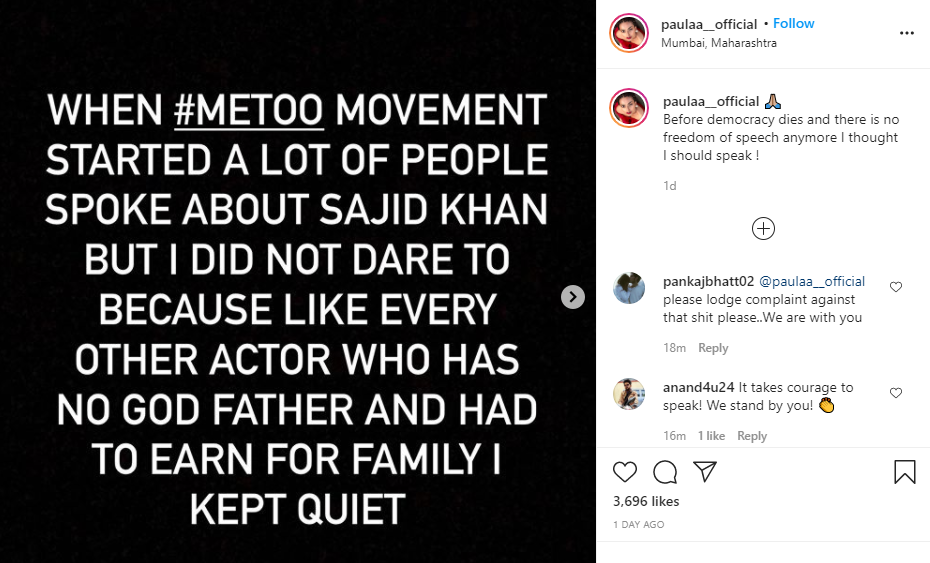 #ArrestSajidKhan trending on Twitter? decoding=