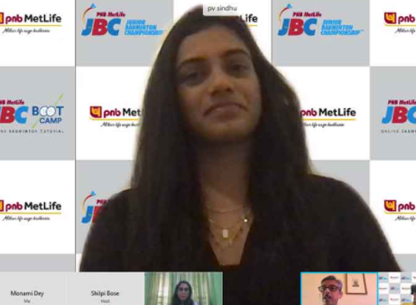 p-v-sindhu-and-u-vimal-kumar-share-fitness-and-badminton-tips-with-youngsters-on-childrens-day-organized-by-pnb-metlife