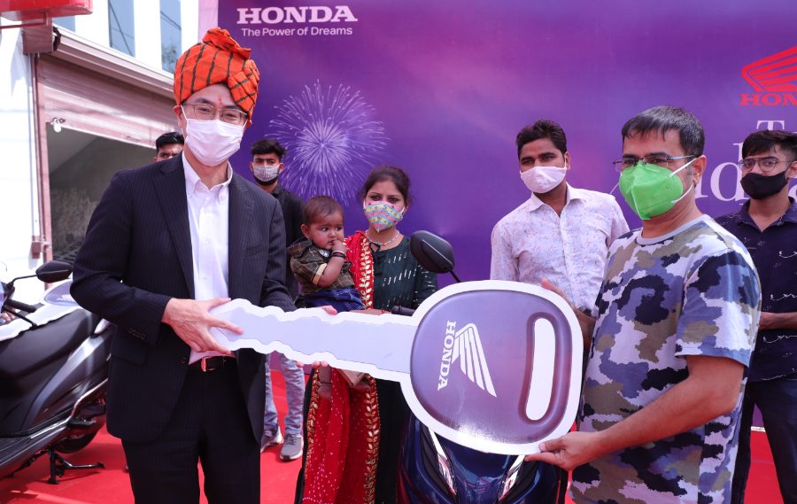honda-2wheelers-india-is-now-the-first-choice-of-20-lac-families-in-rajasthan