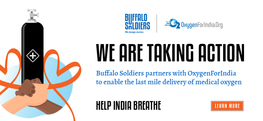 Buffalo Soldiers joins OxygenForIndia mission decoding=