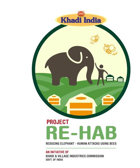 KVIC Rolls Out Project RE-HAB to Prevent Elephant – Human Conflict Using Honey Bees decoding=