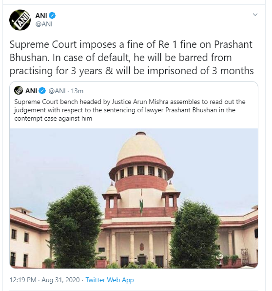 supreme-court-imposes-a-fine-of-re-1-fine-on-prashant-bhushan