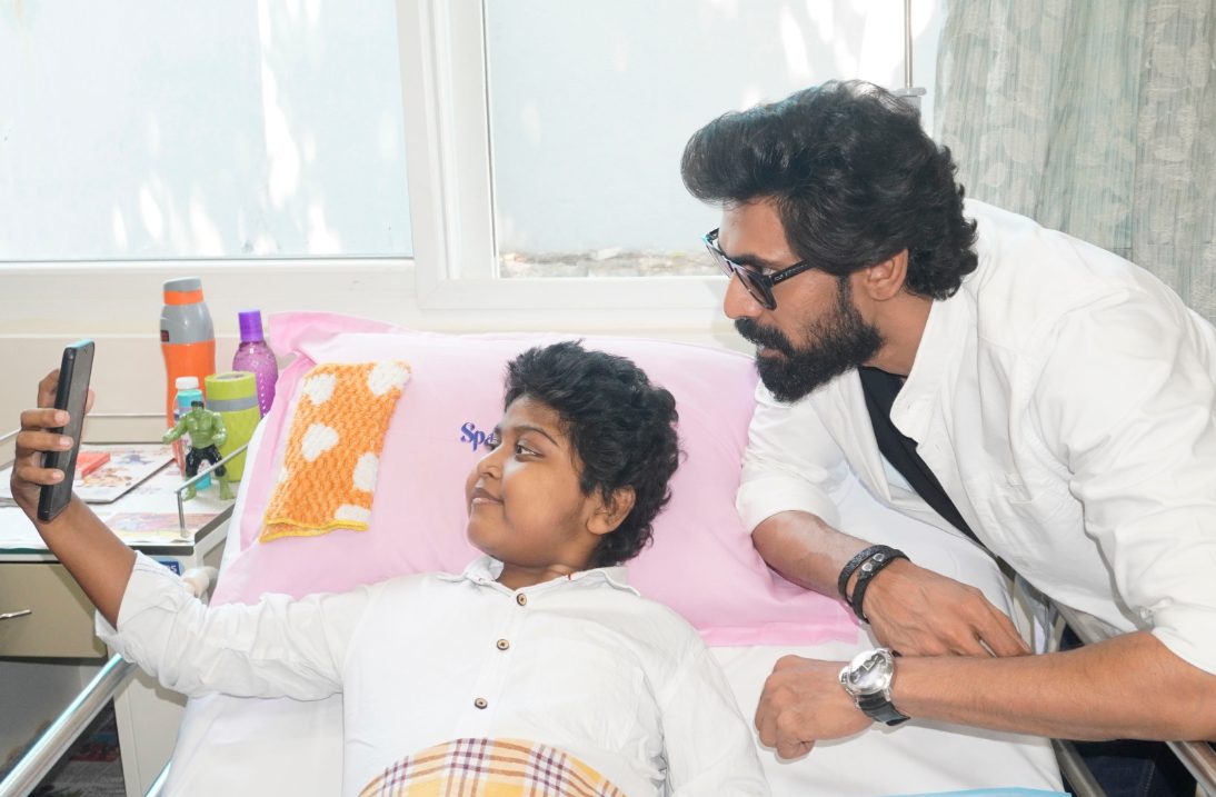 Daggubati Rana pledged unflinching support to Sparsh Hospice decoding=