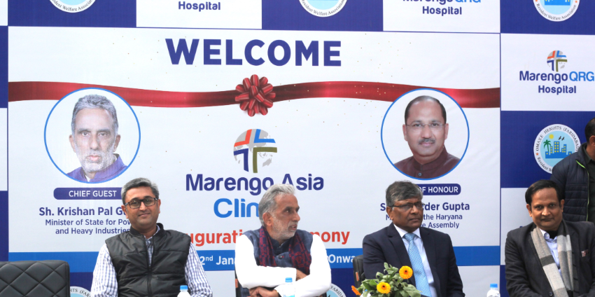 Marengo Asia Hospitals launches ‘Marengo Asia Clinics’ in Greater Faridabad to bring quality healthcare to the doorstep of residents decoding=