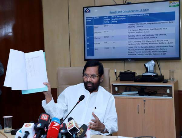 union-minister-releases-water-quality-report-for-state-capitals-delhi-as-analysed-by-bis