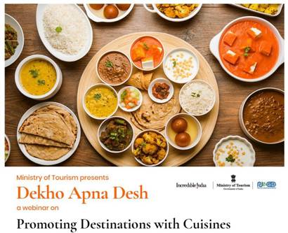 promoting-destinations-with-authenticated-cuisines-under-dekho-apna-desh-webinar-series
