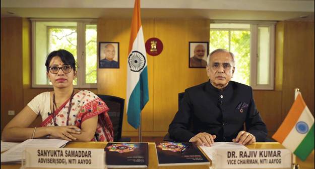 niti-aayog-presents-indias-second-voluntary-national-review-at-uns-high-level-political-forum