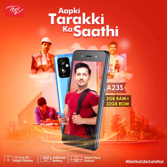 itel-continues-with-its-vision-of-enabling-people-with-technology-launching-a23s-with-hi-speed-4g-at-inr-5299