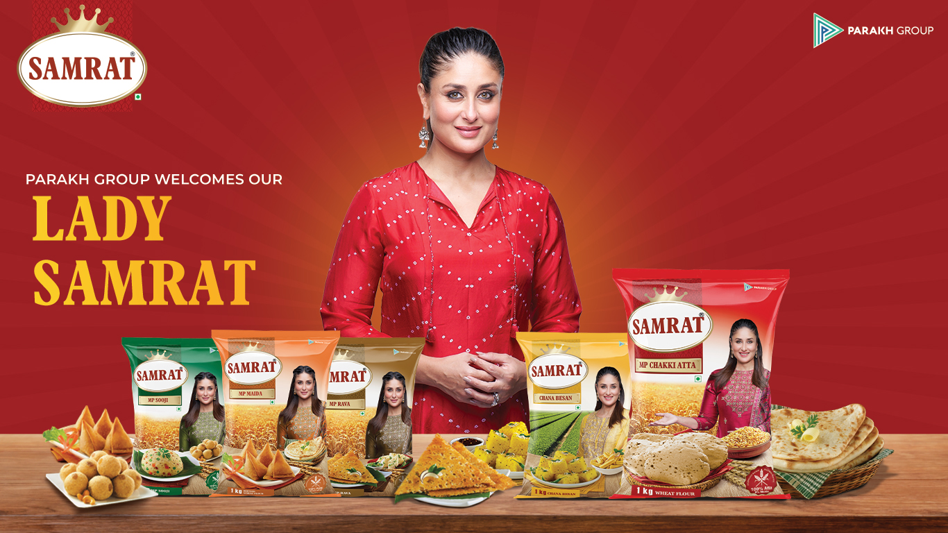parakh-group-welcomes-megastar-icon-kareena-kapoor-khan-as-the-brand-ambassador-for-its-popular-brand-samrat-atta-flours