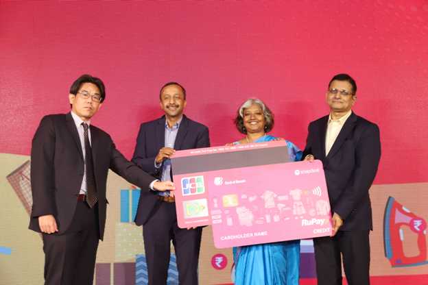 BoB Financial and Snapdeal Launch Co-Branded JCB RuPay Contactless Credit Card decoding=