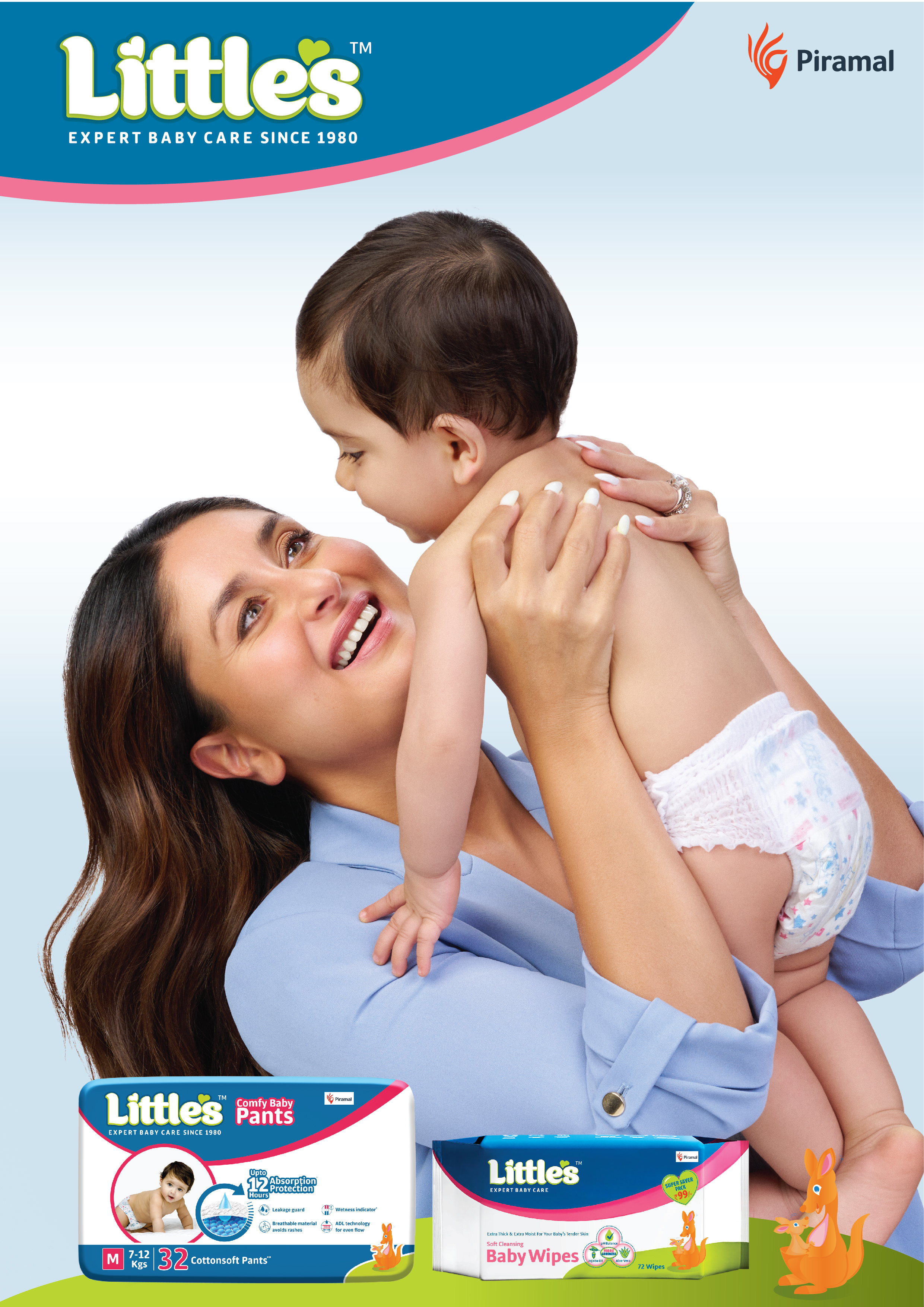 piramal-pharma-limiteds-consumer-products-division-ropes-in-kareena-kapoor-for-its-baby-brand-littles-baby-wipes-comfy-baby-pants