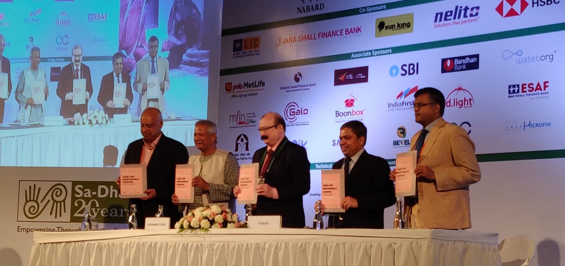 mfin-and-sa-dhan-collaborate-to-launch-code-for-responsible-lending-for-the-microfinance-industry