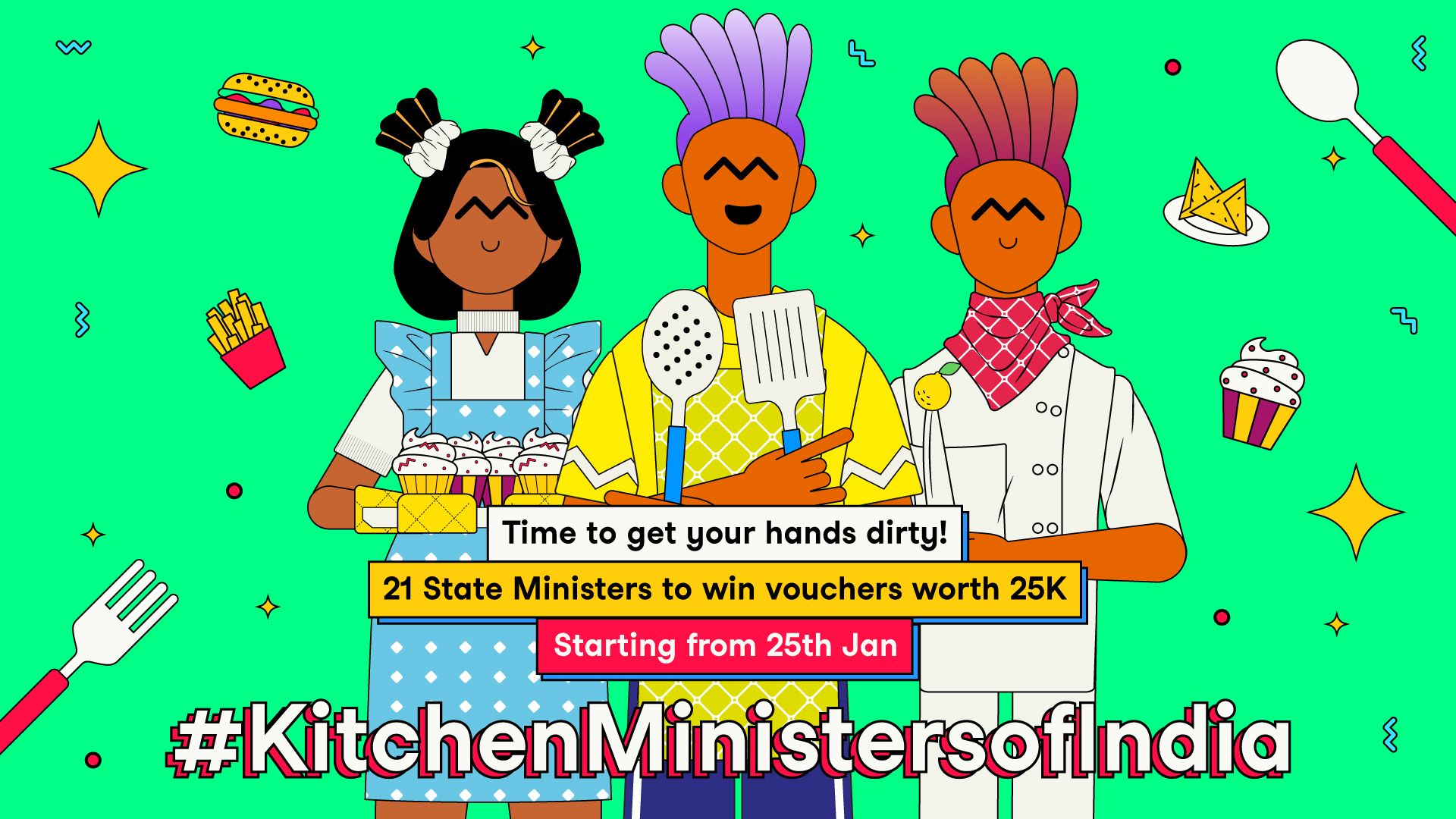 moj-launches-kitchen-ministers-of-india-a-traditional-cooking-competition-across-21-indian-states
