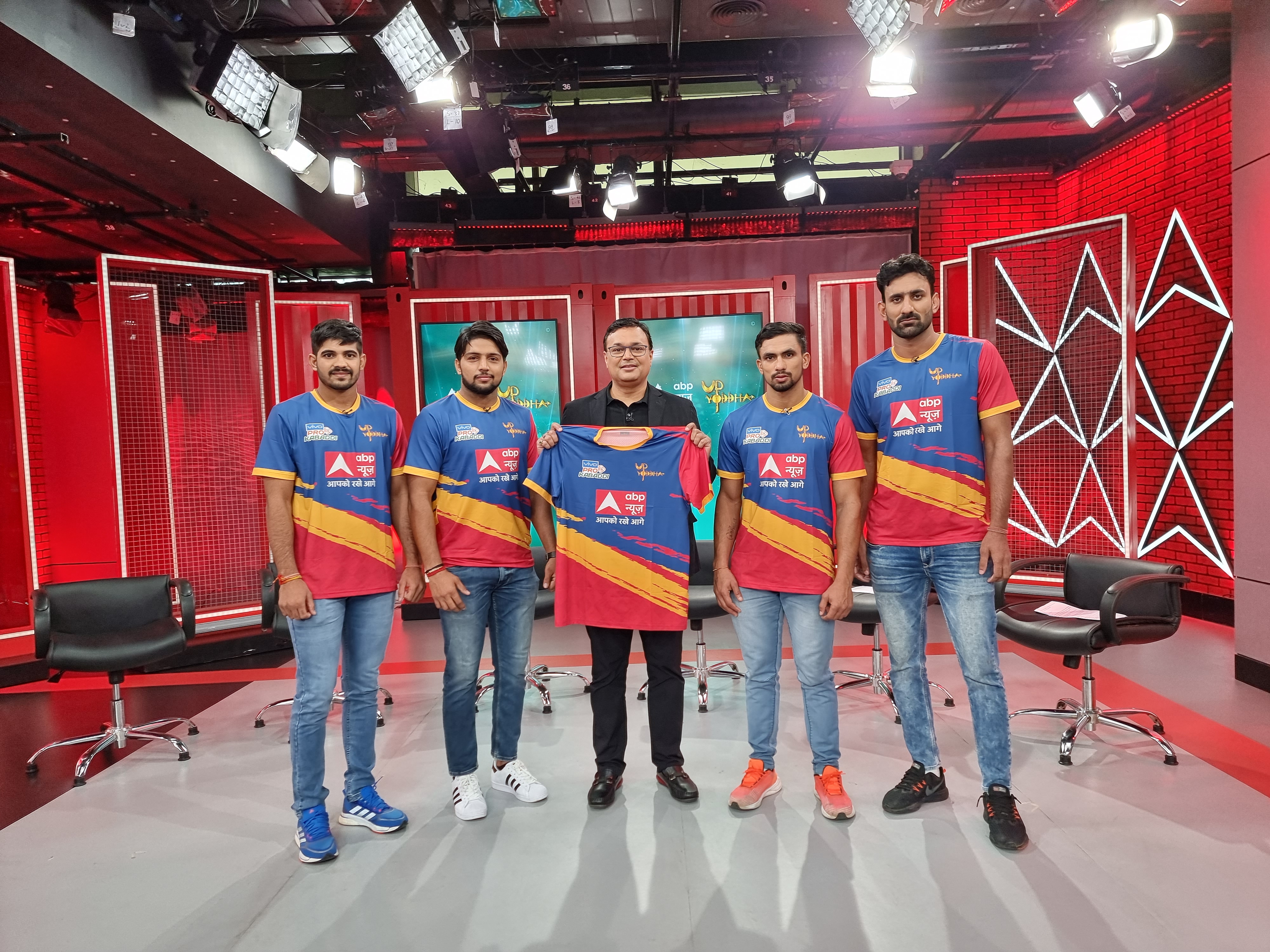 ABP News becomes the Principal Sponsor of ‘UP Yoddha’ for Pro Kabaddi League 2021-22 decoding=